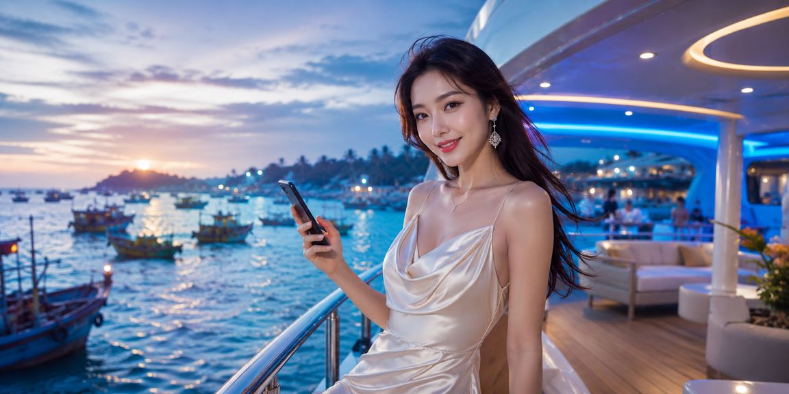 Người dùng tại Mũi Né truy cập 811 và nhận cashback trên bãi biển